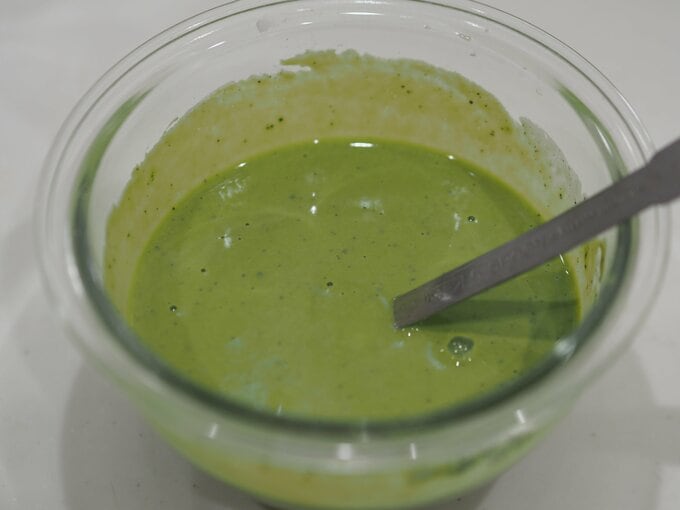 混ぜ終わった様子