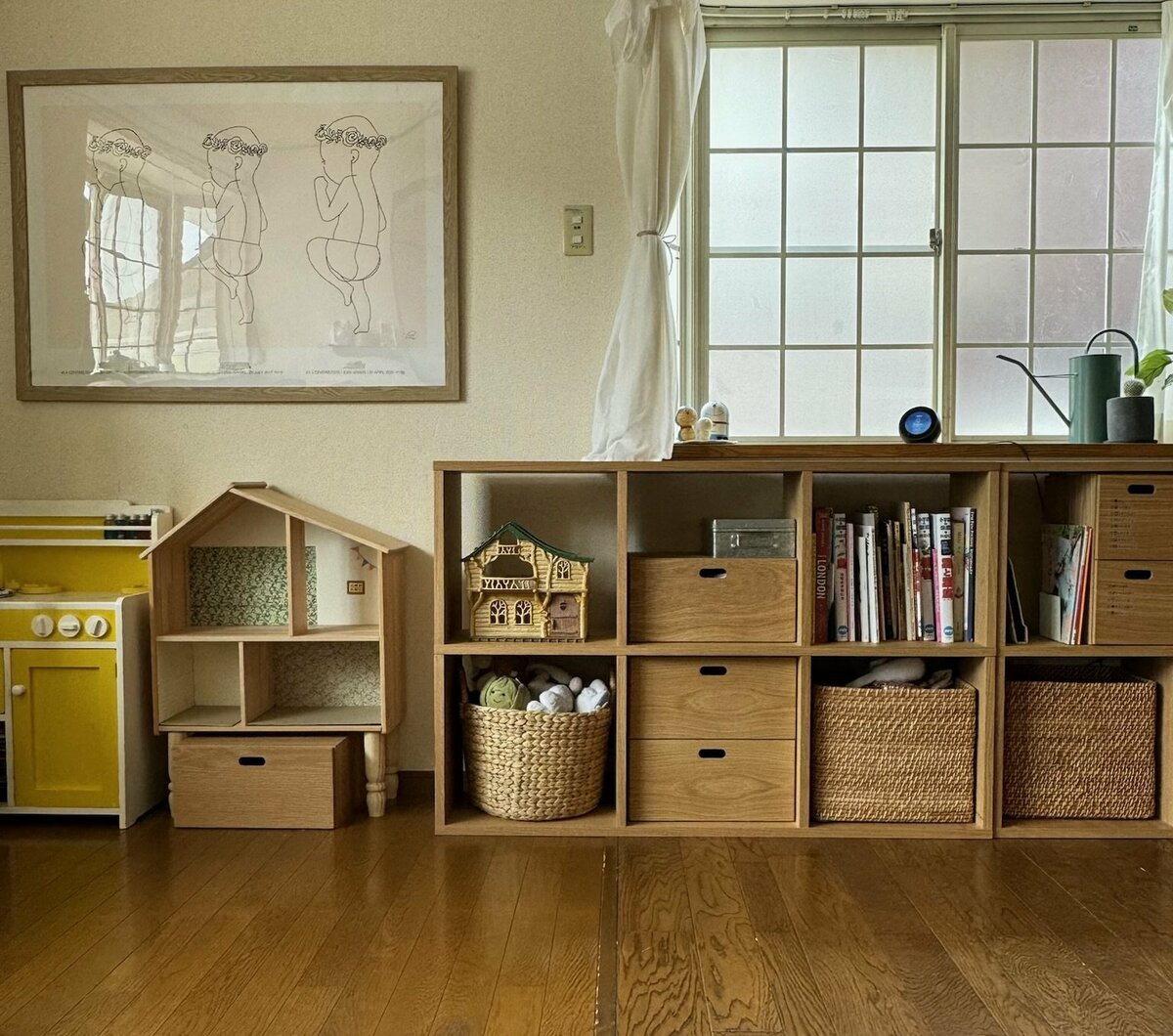 ■送料込■無印良品 MUJI オープンシェルフ 2×3 タモ スタッキング棚収納 スタッキングシェルフセット・3段×2列・オーク材 | 無印良品