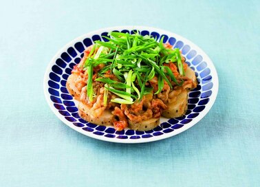 長イモと豚肉が疲労回復にも！簡単スタミナレンジ蒸し