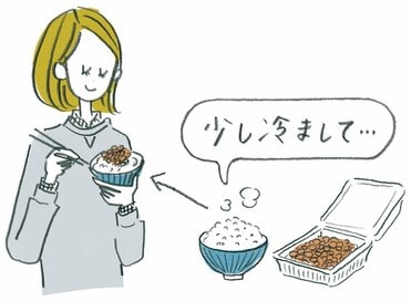 医師が教える、中年太りを防ぐ食習慣。納豆にはネギ、卵にはニンニクを！