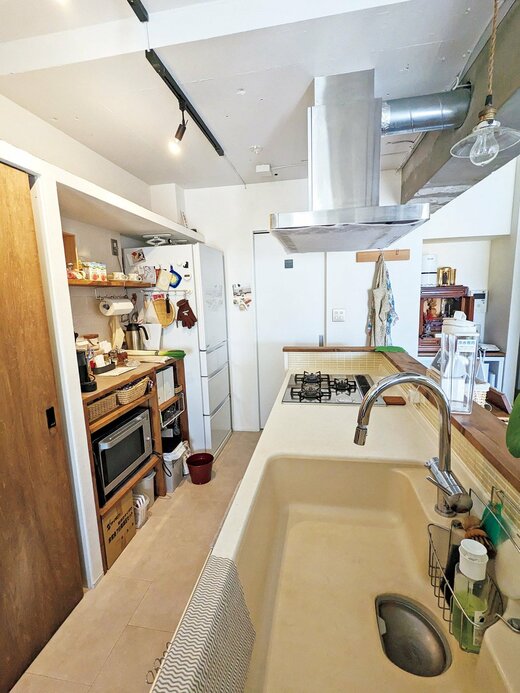 片づけ後のキッチン