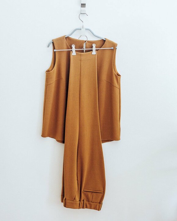 キャメル上下セット