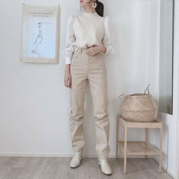 ワントーンコーデ