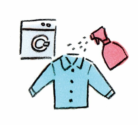 洗濯前の下処理に