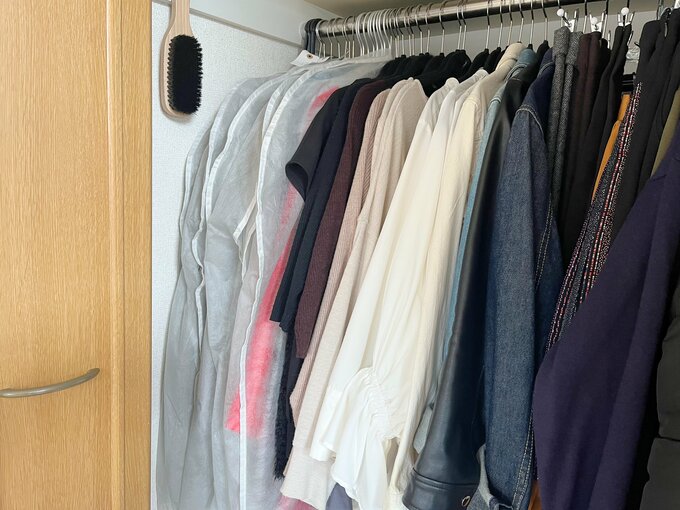 木村さんのクローゼット寄り