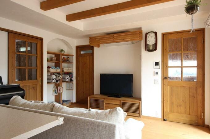 リビングのテレビ