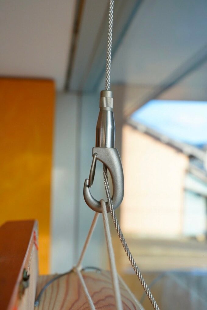 ピクチャーレールの留め具部分