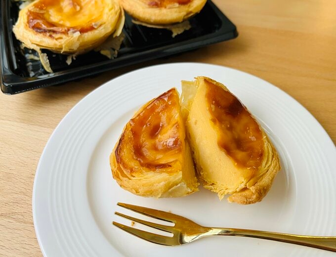 エッグタルトを出しました