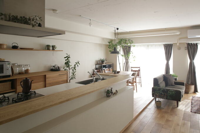 オープンキッチン