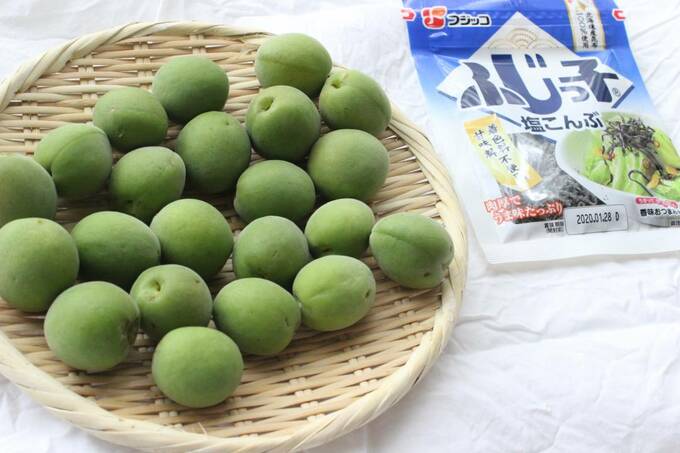 梅と塩昆布