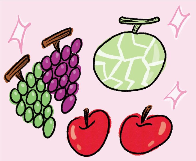 イラストフルーツ