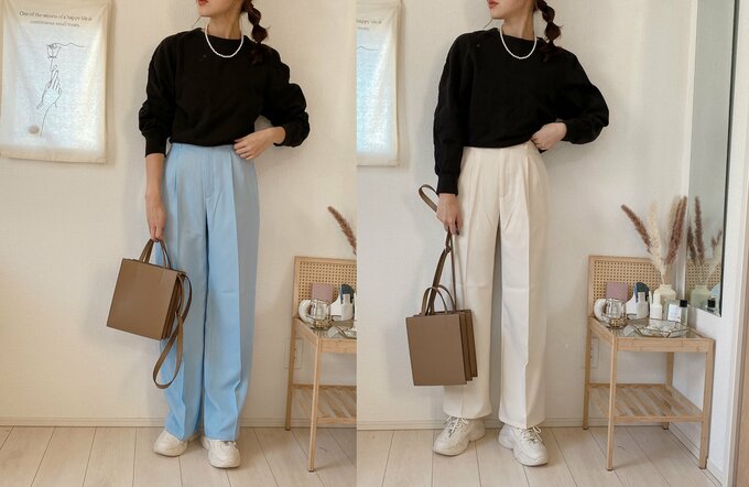 スウェット合わせ