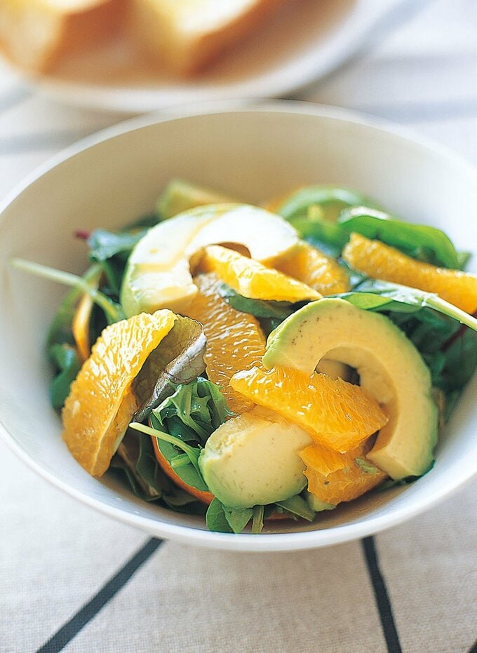 アボカドとオレンジのサラダ