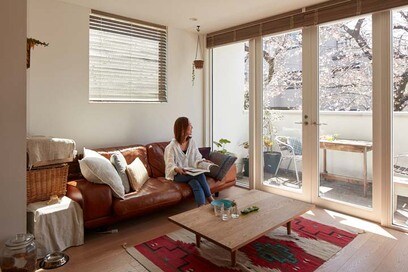 【注文住宅事例】リビングが花見の特等席。ルーフテラスでBBQもできる3階建て