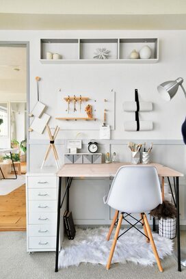 まさか100円グッズとは思えない！高見えするワークスペースのつくり方