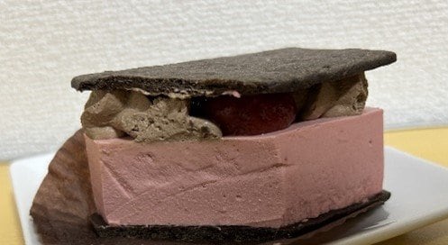 スタバのケーキ(断面図)