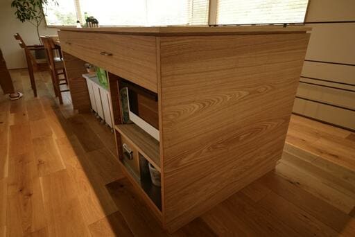 アイランドカウンター内部