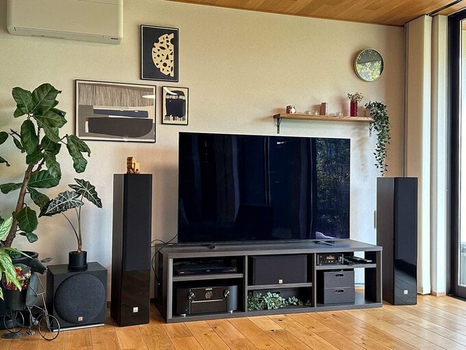 リビングのAV機器