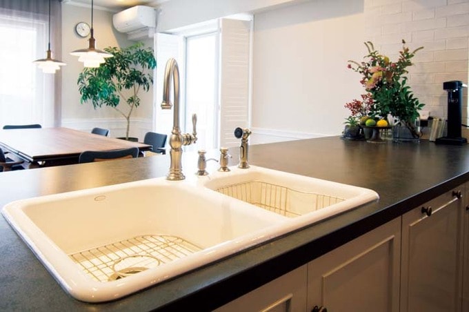 2層に分かれているシンク