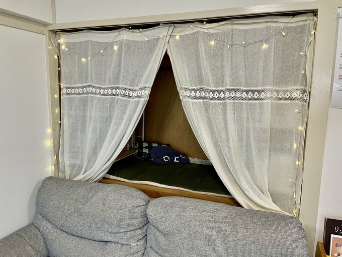 子どもたち専用のヌックをつくりました