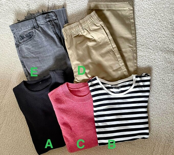 メインの服はパンツ2着・トップス3着だけ! このアイテムでつくる秋冬コーデをご紹介