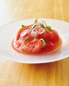 簡単につくれるトマトの副菜レシピ4つ。あえるだけ、漬けるだけでおいしい