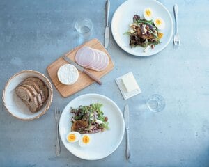 週2回ほどは、ドイツ式“冷たい食事”を