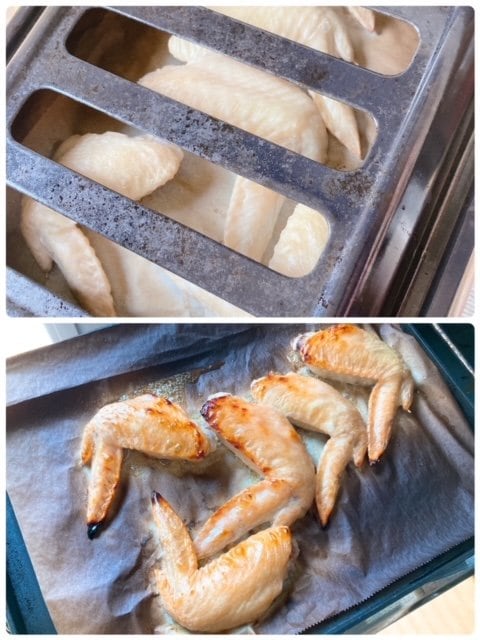 魚焼き器で焼く