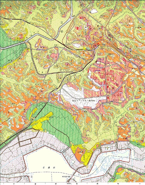 防災目的の「土地条件図」