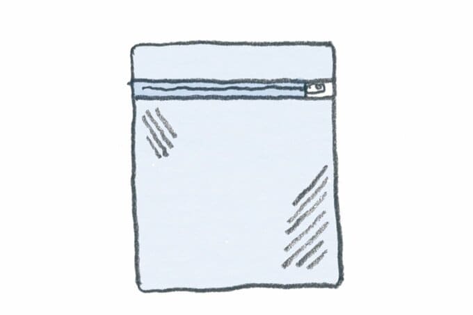 洗濯ネットのイラスト