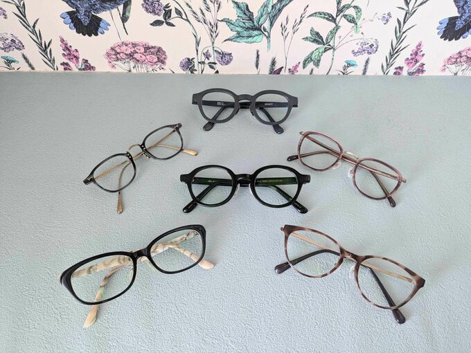 メガネ セルフレーム