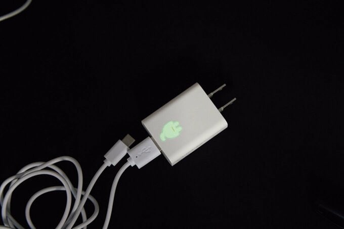 蓄光シールの使用例