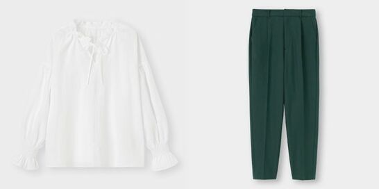 GU新作はトレンドカラーが満載！秋色アイテムを使った全身コーデ2選