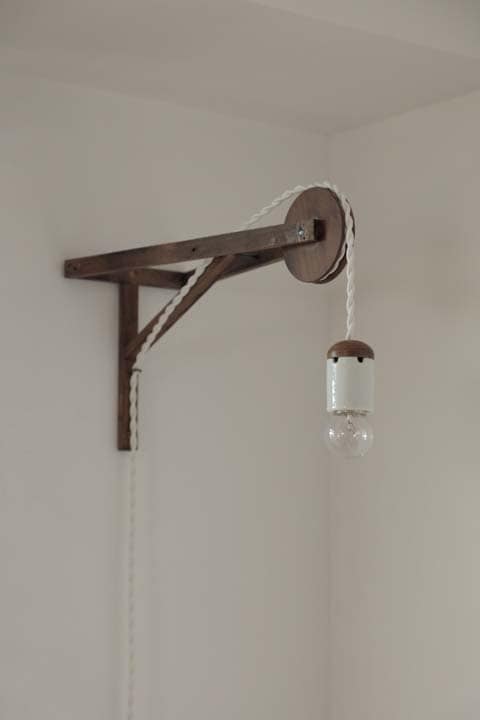 「クランク・マルチェロ」でオーダーした照明器具