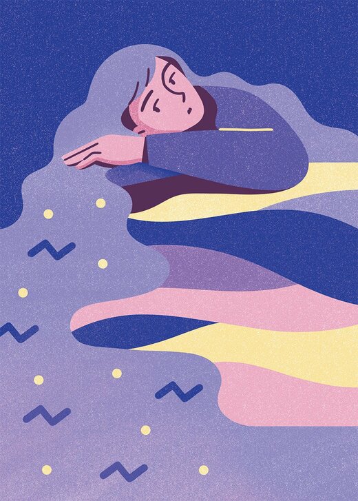 大陸タイプのイラスト