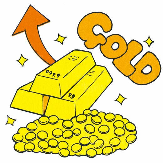 金の価値は上昇傾向に