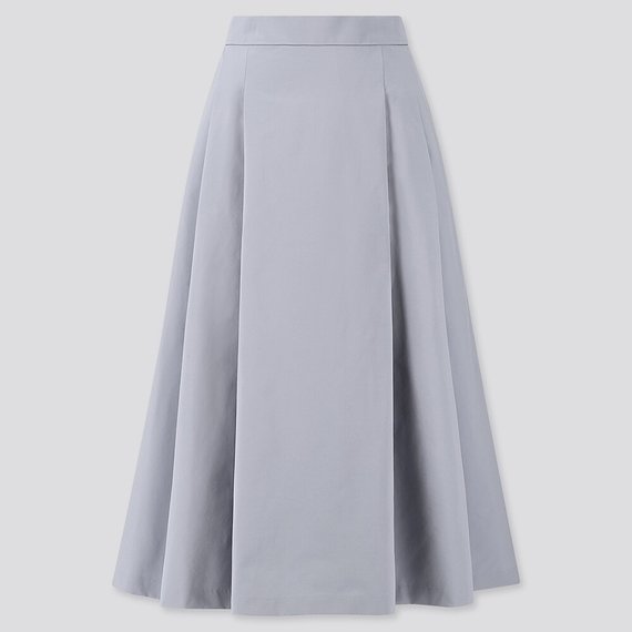 パープルのスカート