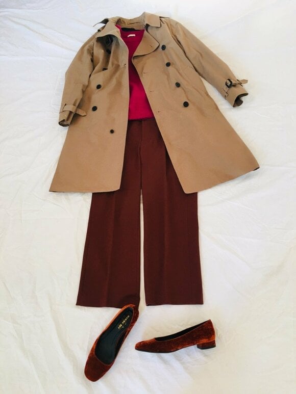 クルーネックセーター