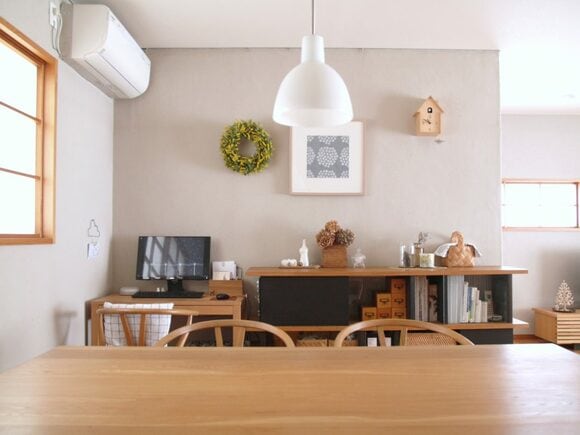 ダイニングから見た図