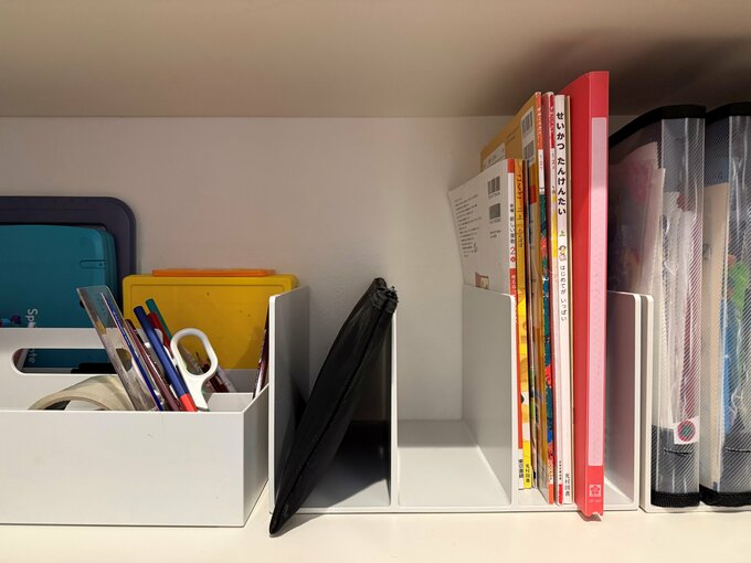 暮らしをラクにする、学用品の収納術を紹介します！