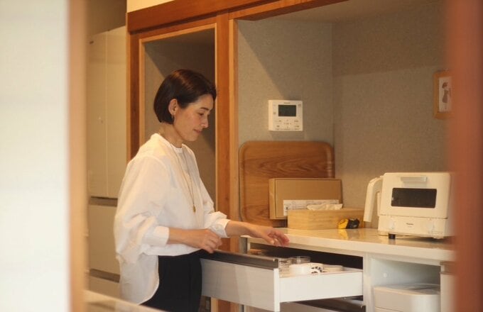 家事をこなすひでさん