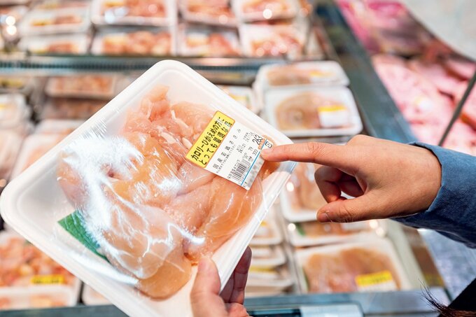 肉の値段をチェック