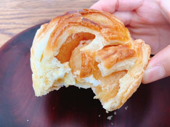 陽まるアップルパイ中身