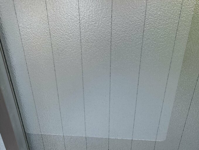 フィルムを貼ったところ