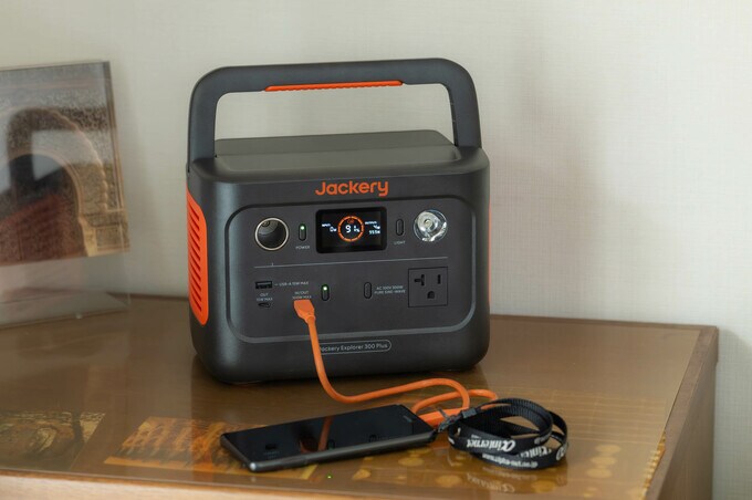 ジャクリでスマホ充電