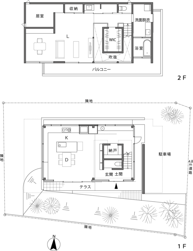 コンテナデザイン間取り図