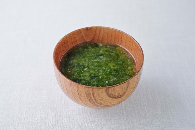 あおさのみそ汁