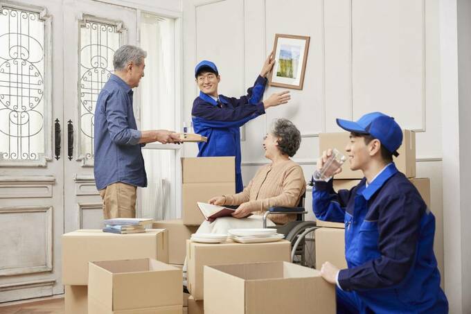 清掃業者の作業のイメージ