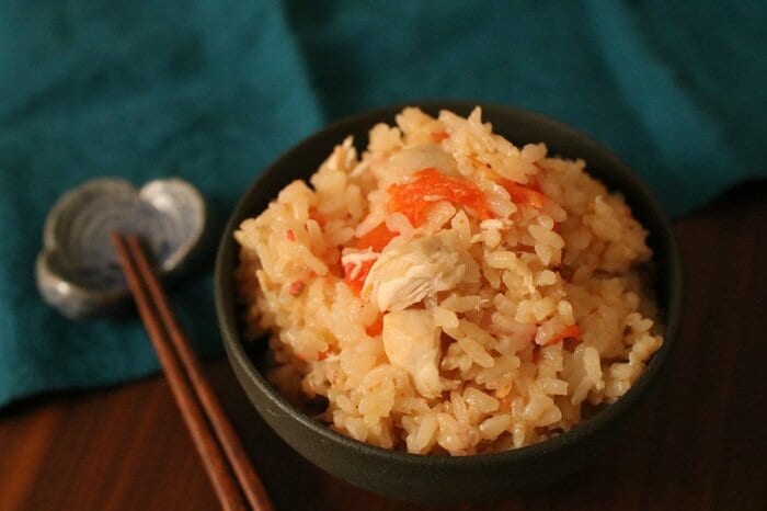 トマト×ささみの少し意外な「炊き込みご飯」。おかわりしたくなる