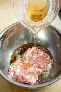 ジンジャーエールに漬ける